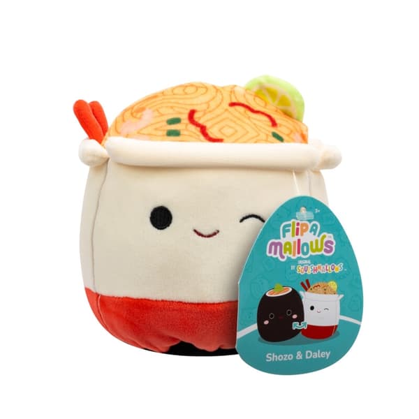 Squishmallows Flip A Mallows Shozo & Daley multifärg