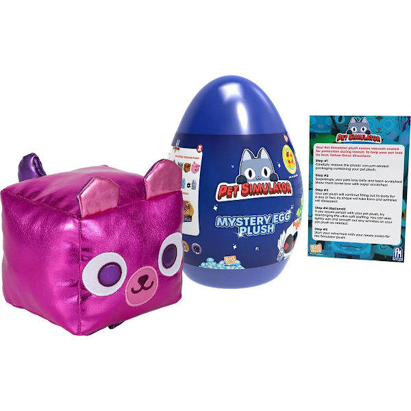 Pet Simulator Mystery Egg Plush multifärg