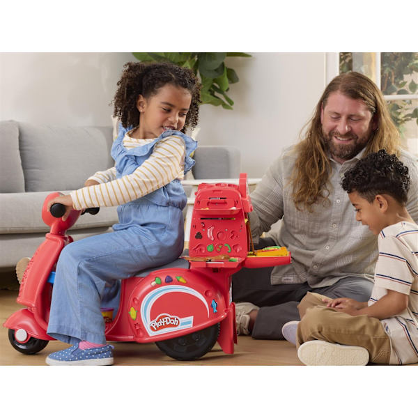 Play-Doh Pizza Delivery Scooter Lekset multifärg