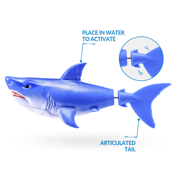 Robo Alive Robo Shark Blå multifärg