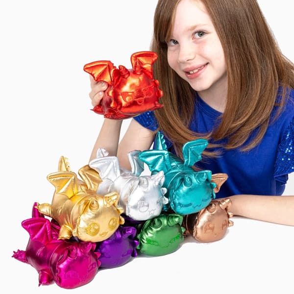 Aphmau Mystery Meemeows Plush Gemstone Dragons multifärg