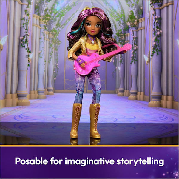 Unicorn Academy Docka 25cm Sophia med gitarr multifärg