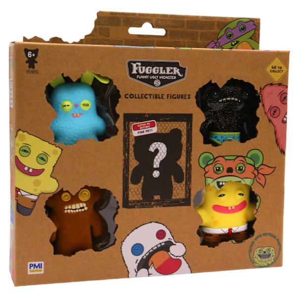 Fuggler Collectible Figures 5-pack s2 multifärg