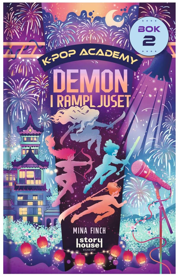 K-Pop Academy Demon i Rampljuset Bok 2 multifärg