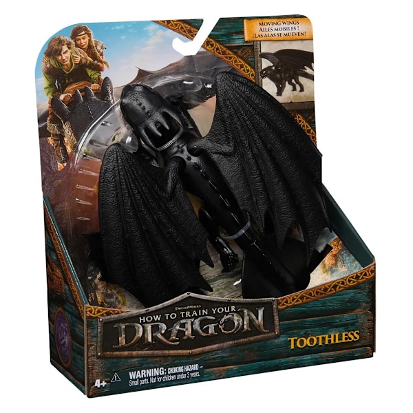 Dragons Drake Toothless multifärg