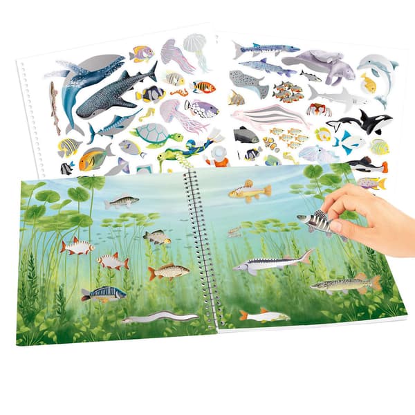 Create your Ocean Life med holografstickers MultiColor