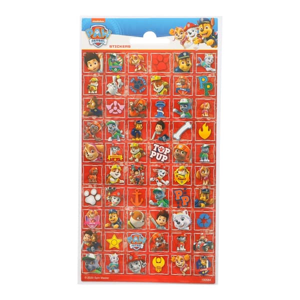 Paw Patrol Stickers multifärg