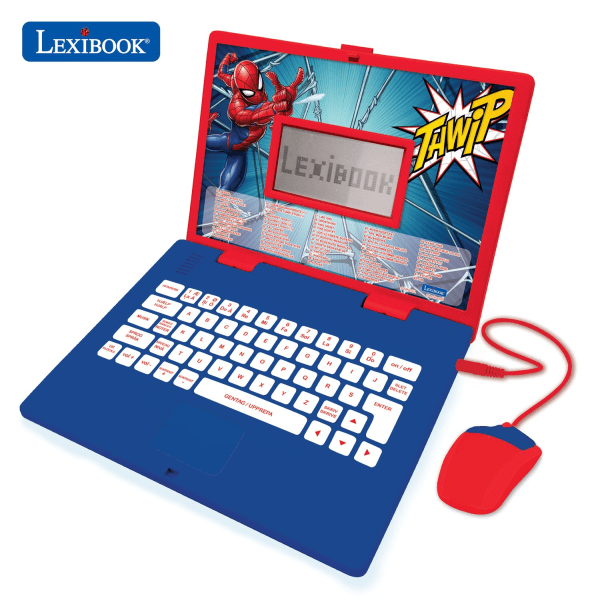 Spiderman Lexibook Utbildningsdator med 62 aktiviteter SE/DK multifärg