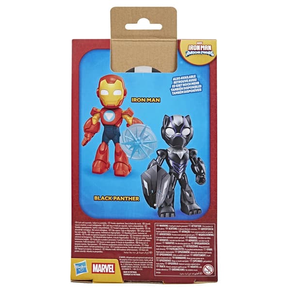 Marvel Iron Man Supersized Figur Black Panther multifärg