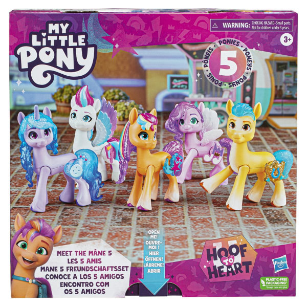My Little Pony Meet the Mane 5-pack multifärg
