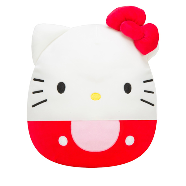 Squishmallows 30cm Hello Kitty Röd rosett multifärg