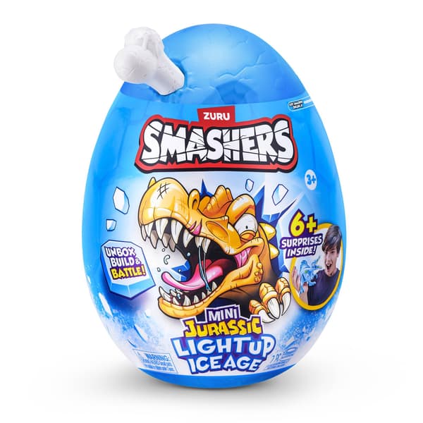 Smashers Mini Jurassic Light Up Ice Age MultiColor