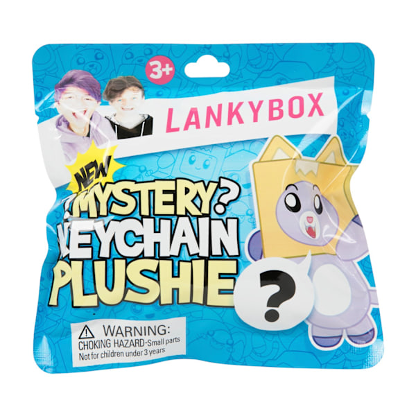 Lankybox Mystery Plushie Clip on multifärg