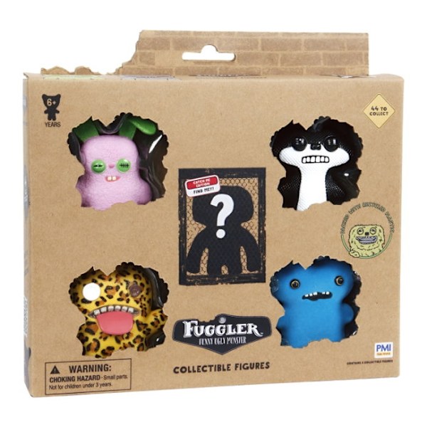Fuggler Collectible Figures 5-pack multifärg