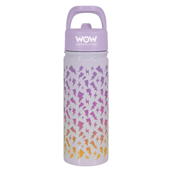 WOW Generation Vattenflaska Metall 500ml Lila Lila