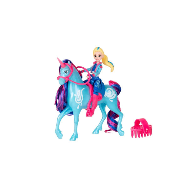 Unicorn Academy Docka och Enhörning Isabel & River multifärg