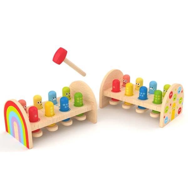 Hape Hammarbänk Rainbow multifärg