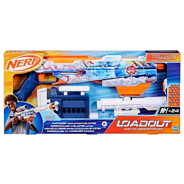 Nerf Loadout Arctic Zerostriker multifärg