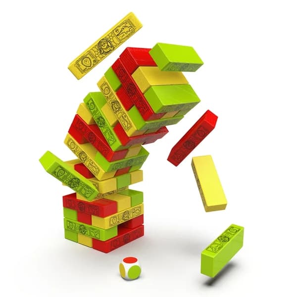 Paw Patrol Dino Jumbling Tower multifärg