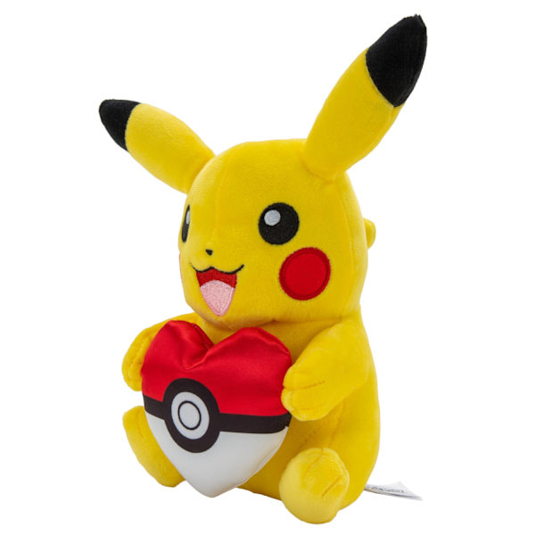 Pokemon Mjukdjur Cuties (20cm) Pikachu with heart multifärg