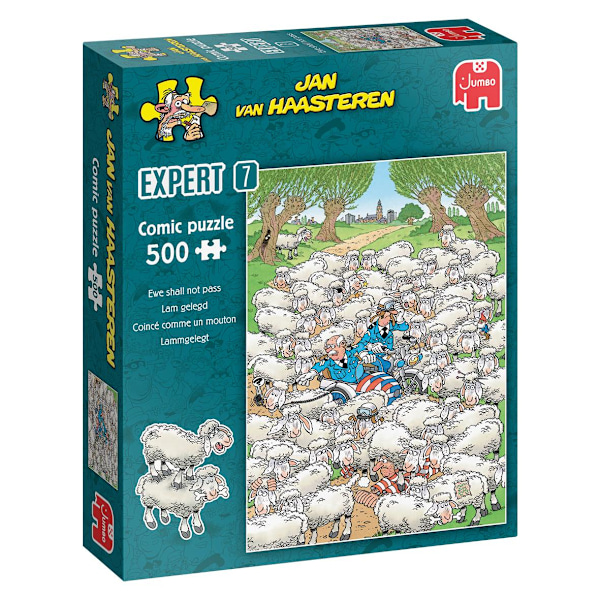 Jan van Haasteren Expert 7 Ewe Shall Not Pass Pussel 500 bitar multifärg