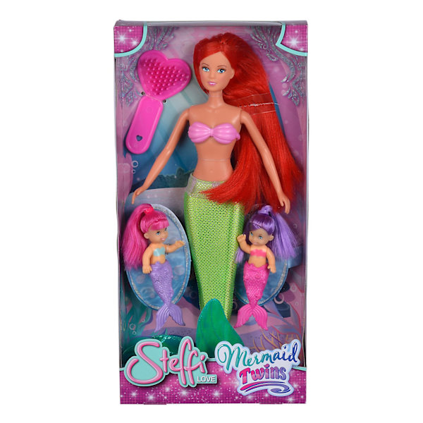 Steffi Love Mermaid Twins Grön multifärg