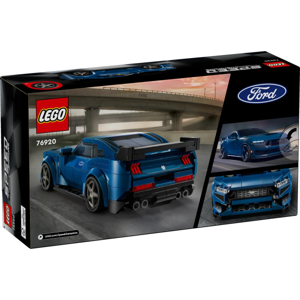 LEGO® Speed Champions Ford Mustang Dark Horse sportbil 76920 multifärg