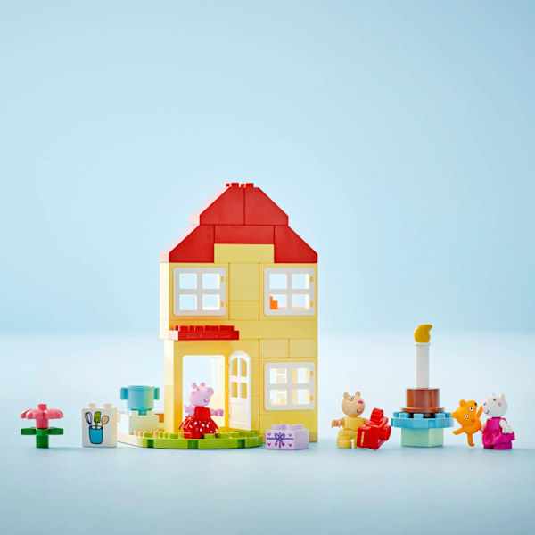 LEGO® DUPLO® Greta Gris Födelsedagshus 10433 multifärg