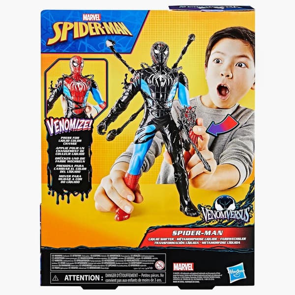 Marvel Spiderman VenomVersus Liquid Shifter Figur multifärg