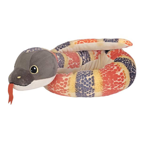 Wild Republic Orm Squishy Brown 137cm multifärg