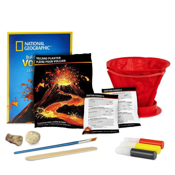 National Geographic Experiment Volcano Science Kit multifärg