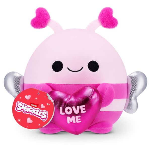 Snackles Mjukdjur 8" Valentine Kate multifärg