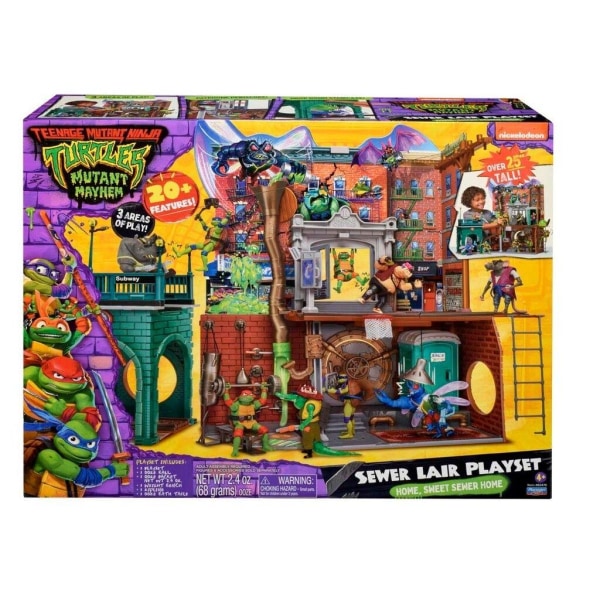 Turtles Mutant Mayhem Sewer Lair Lekset