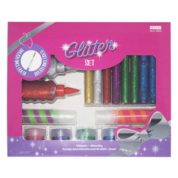 Sense Glitterset multifärg