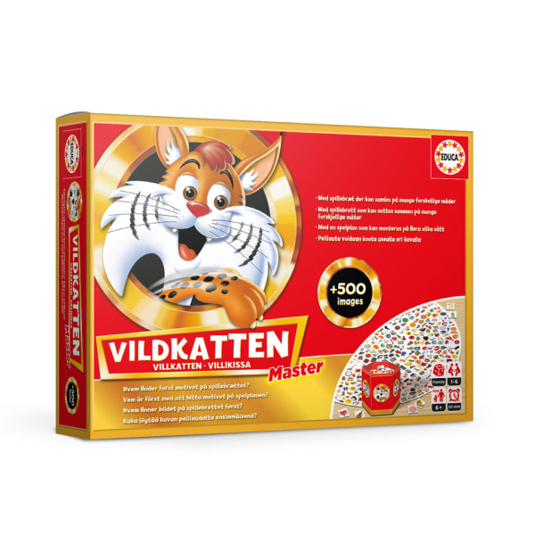 Vildkatten Master multifärg