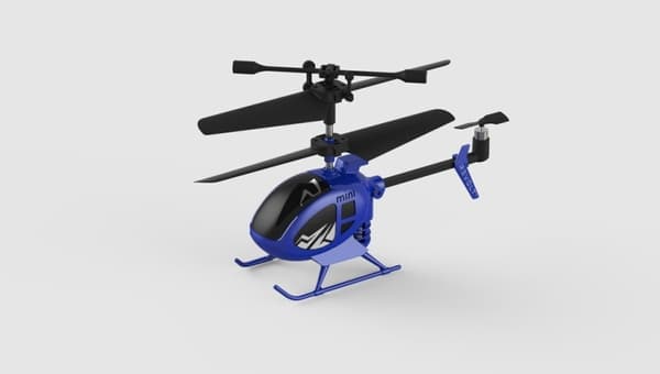 Syma Mini Helicopter Radiostyrd Vit