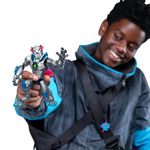 MrBeast Lab Mutator Action Figure Metalic Panther multifärg