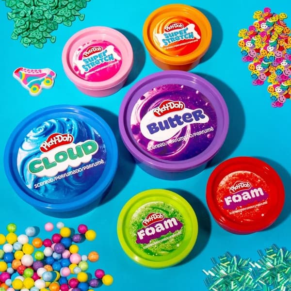 Play-Doh Retro Mix & Play 6-pack multifärg