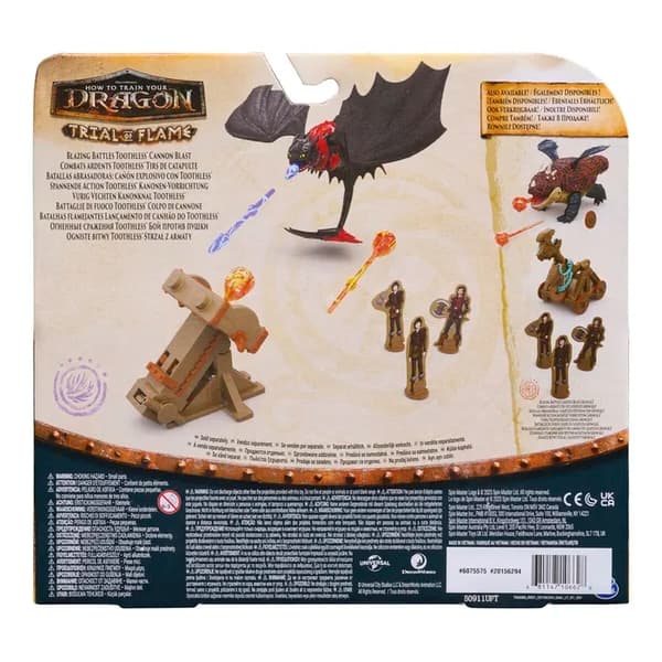 Dragons Blazing Battles Cannon Blast Toothless multifärg