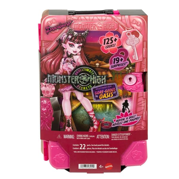 Monster High Skulltimate Secrets Oasis Draculaura multifärg