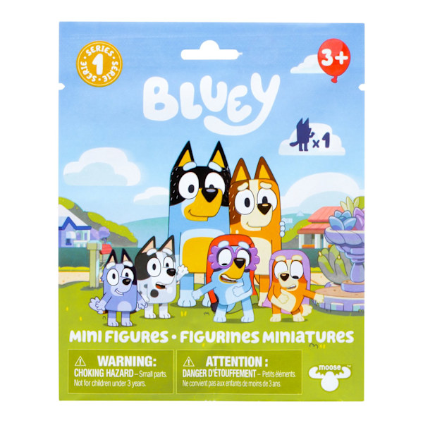 Bluey Minifigur 1-pack multifärg