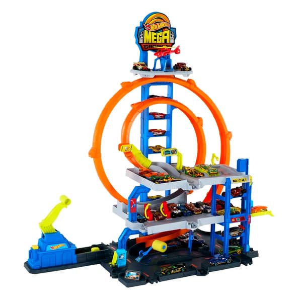 Hot Wheels City Mega Loop Garage multifärg