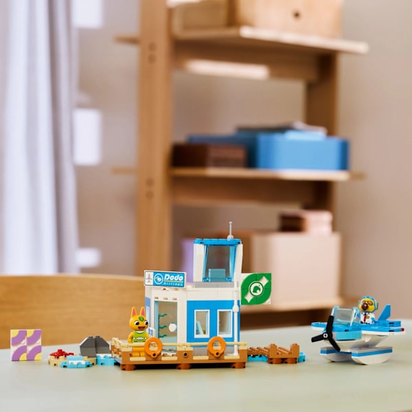 LEGO® Animal Crossing™ Flyg med Dodo Airlines  77051 multifärg