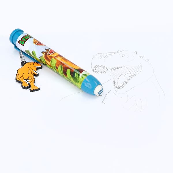 Dino World Suddpenna Orange Orange