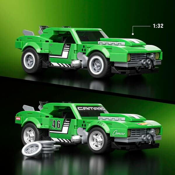 Hot Wheels Brick Shop Speed Series Custom 68 Camaro multifärg