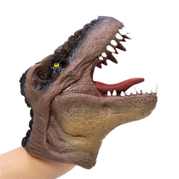 Schylling Dinosaurie Handdocka Brun multifärg