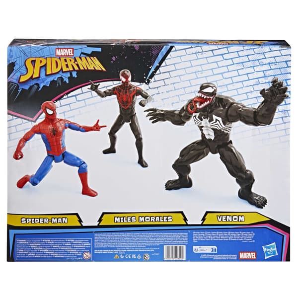 Marvel Spiderman Titan Series 3-pack multifärg