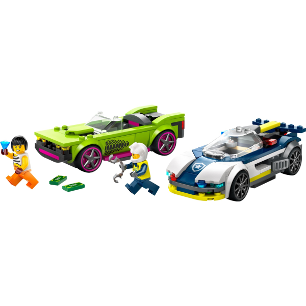 LEGO® City Jakt med polisbil och muskelbil 60415