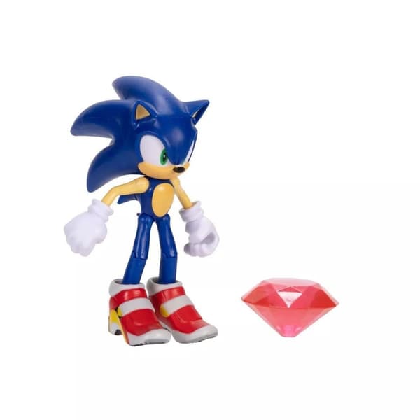 Sonic Figur 10cm Wave 26 Sonic multifärg