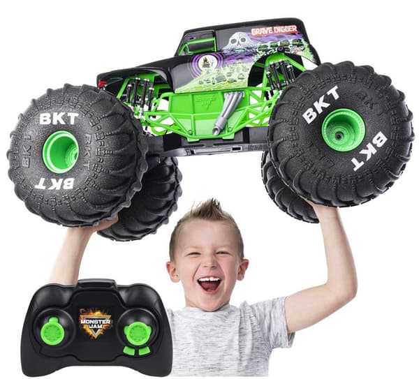 Monster Jam RC Mega Grave Digger multifärg